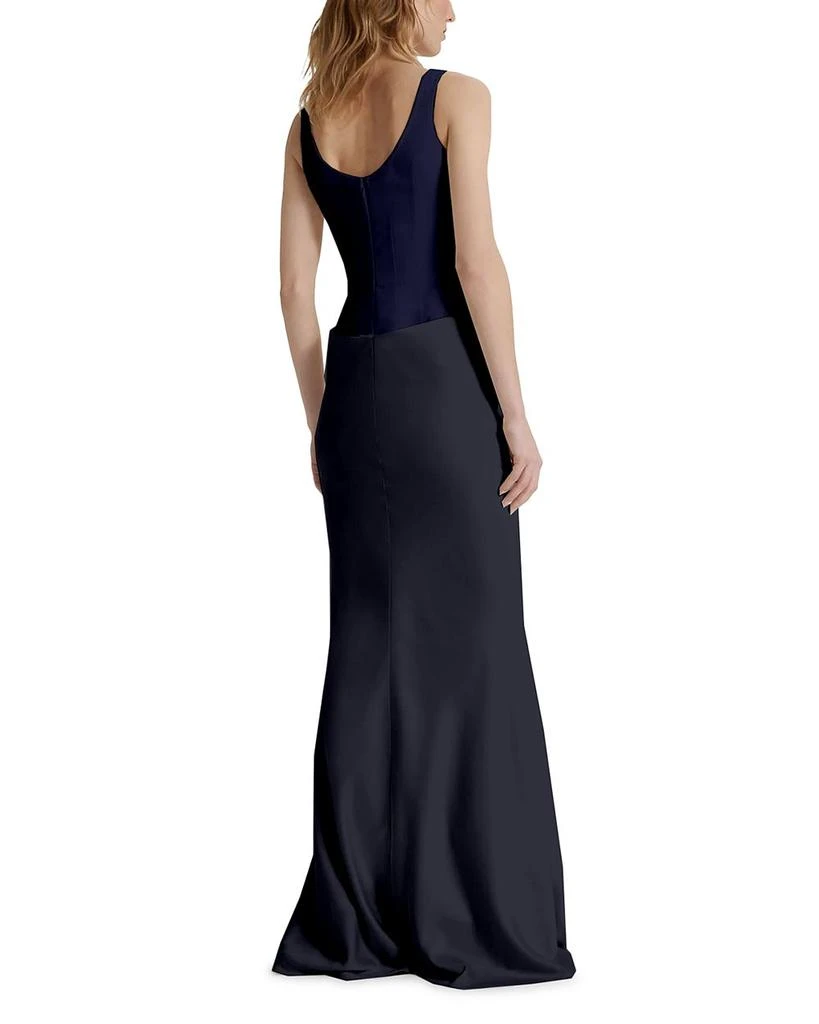 Safiyaa Marlena Scoop Neck Gown 3
