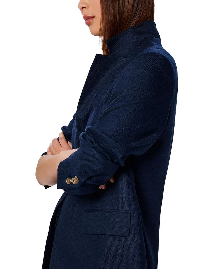 Whistles Relaxed Hopsack Blazer 4