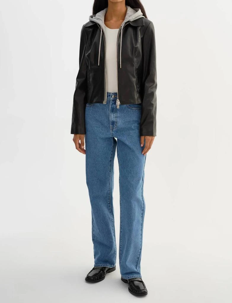 LaMarque Lamarque - Sally Leather Biker Jacket 4