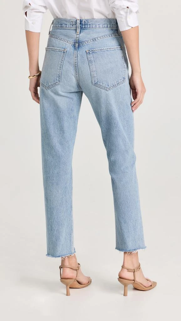 AGOLDE Riley High Rise Straight Crop Jeans 2