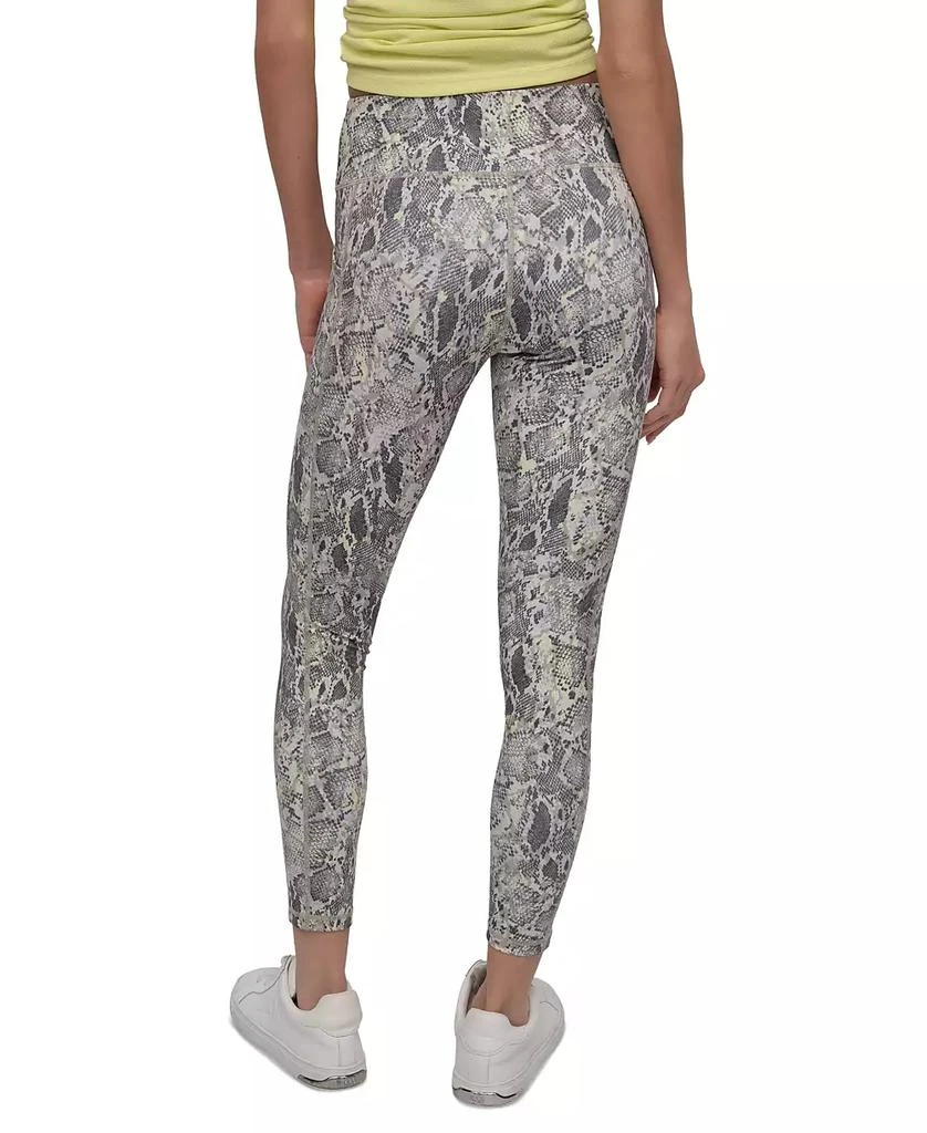 DKNY Women's Printed High-Waist 7/8 Tights 5
