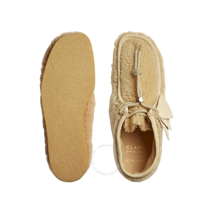 Moncler Clarks Originals Wallabee Shearling Boots 2
