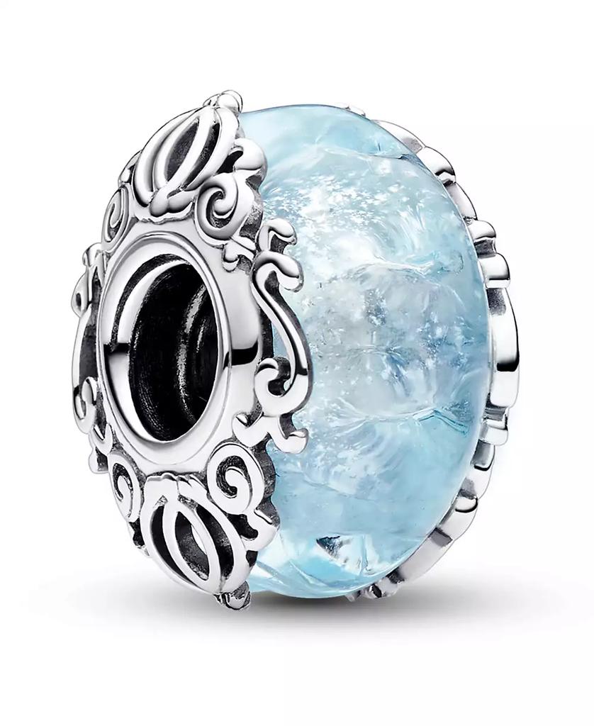 PANDORA Sterling Silver with Light Blue Disney Charm
