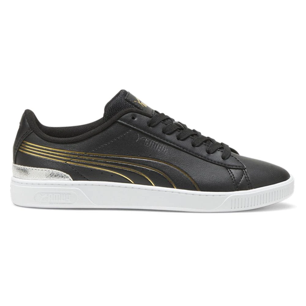Puma Vikky V3 Metallic Shine Lace Up Sneakers 1