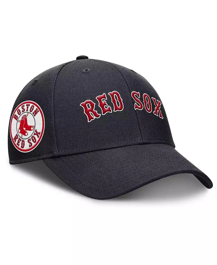 NIKE Men's Navy Boston Red Sox Rise Gaberdine Adjustable Hat 1