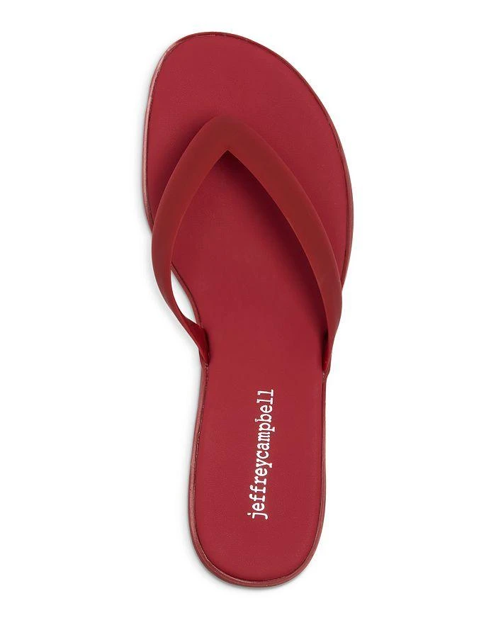 Jeffrey Campbell Women's Jelly Thong Sandals 3