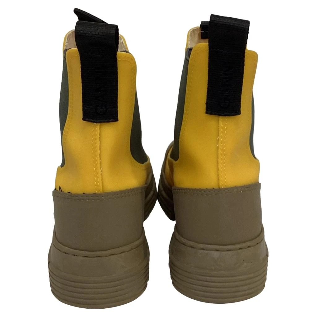 Ganni Ganni Chelsea rain Boots in Yellow Rubber 3