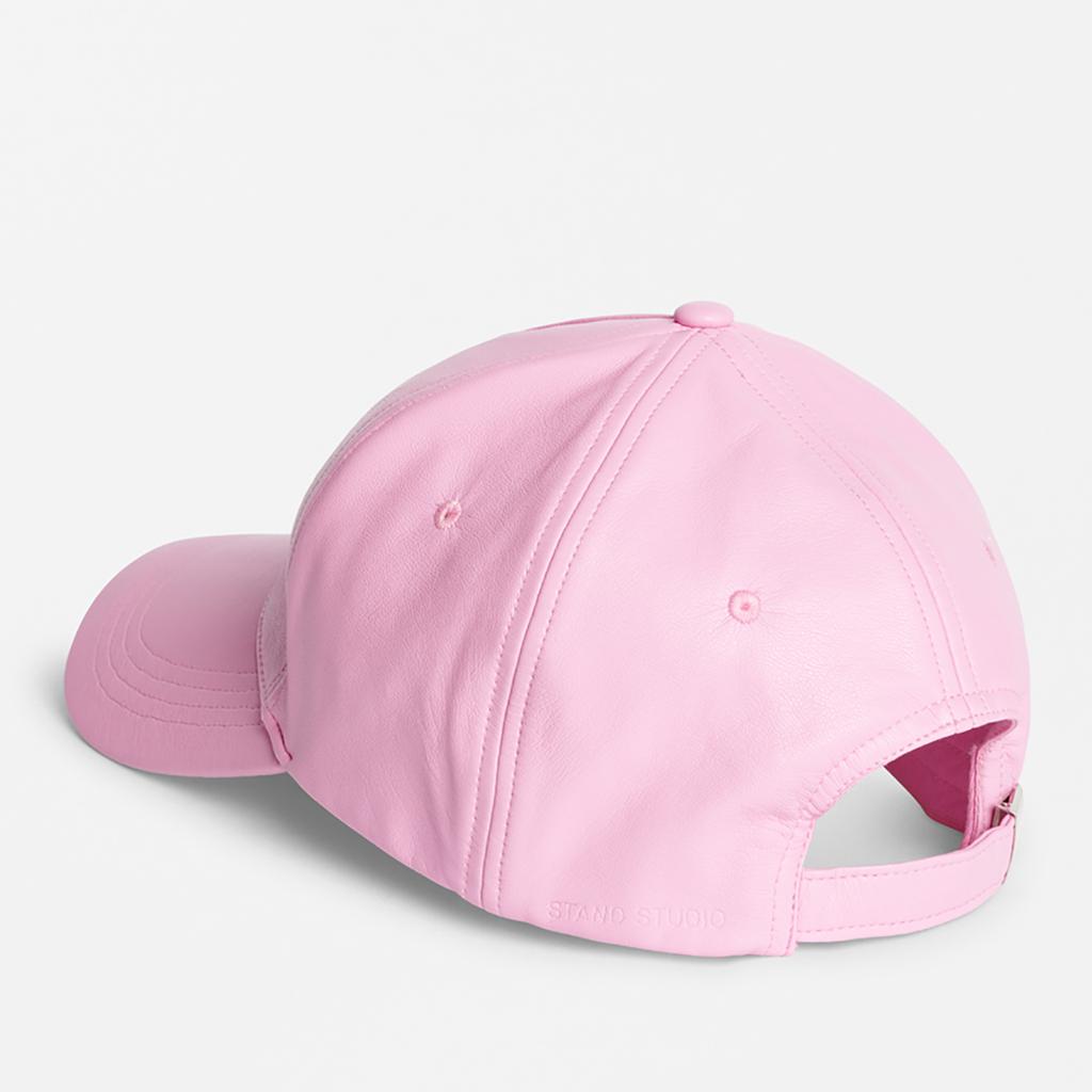 Stand Studio Stand Studio Connie Faux Leather Baseball Cap