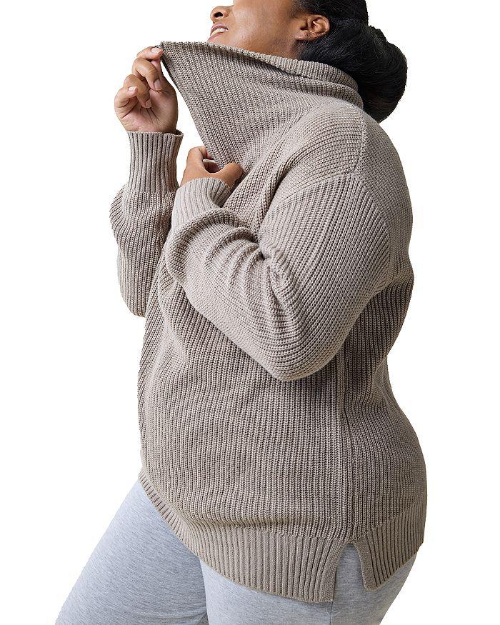 Ingrid & Isabel Maternity Zip Front Sweater