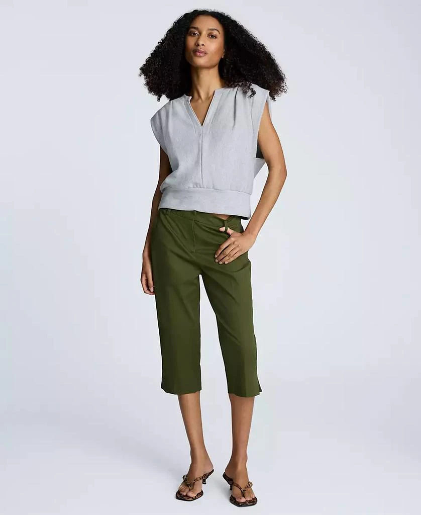 Kenneth Cole Women's Mid-Rise Pedal Pusher Pants 3