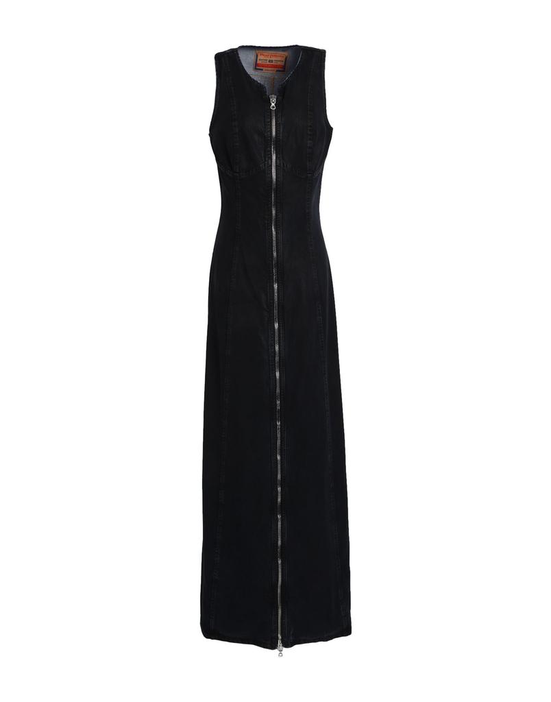 スカート DIESEL 'De-Dra-Short-Fsg' dress Women's Minidress in fringed Tencel denim | Blue | Diesel
