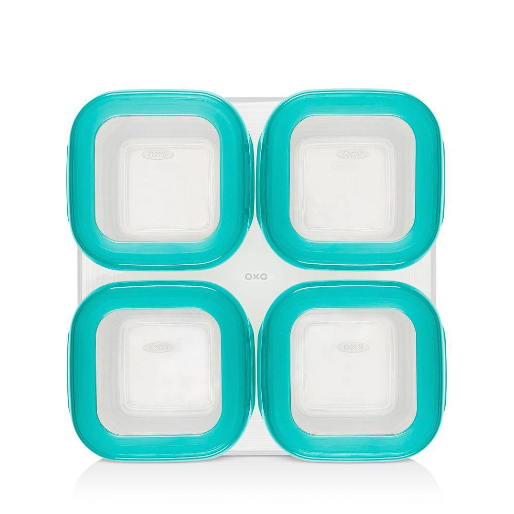 OXO Tot 4-Piece Baby Blocks Freezer Storage Containers 4