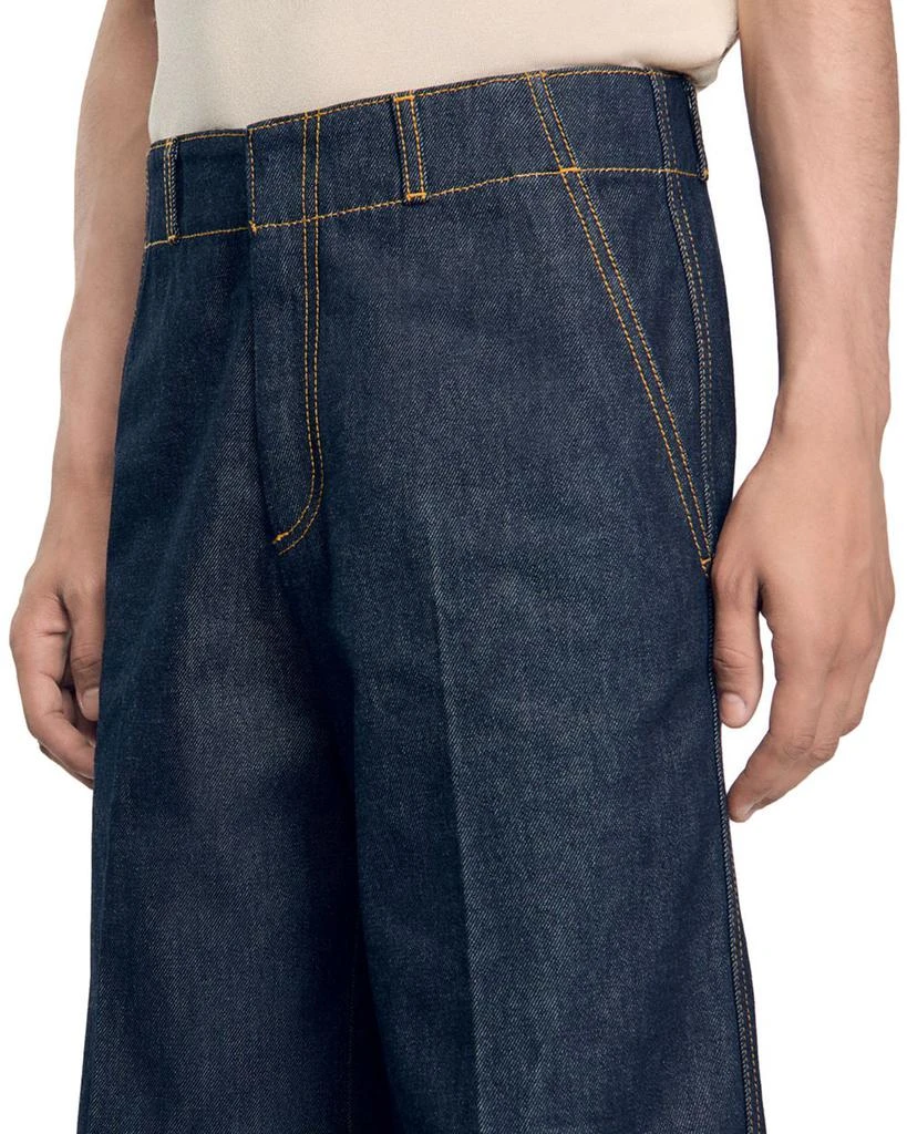 Sandro Vintage Flare Jeans in Raw Denim 4