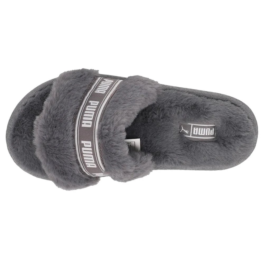 Puma Fluff Slide Slippers (Little Kid-Big Kid) 4