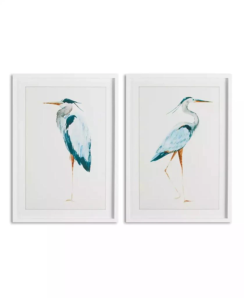 Napa Home 
Garden Blue Heron Prints Set of 2