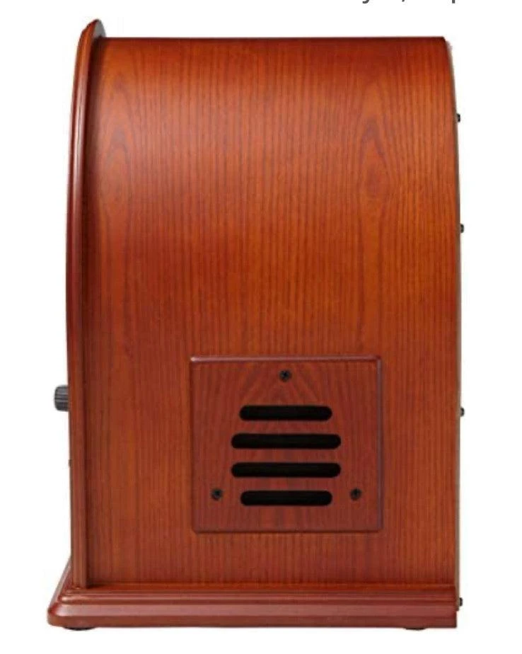 Crosley Cathedral Retro Am/fm Tabletop Radio With Bluetooth Receiver And Cd Player, Paprika 1