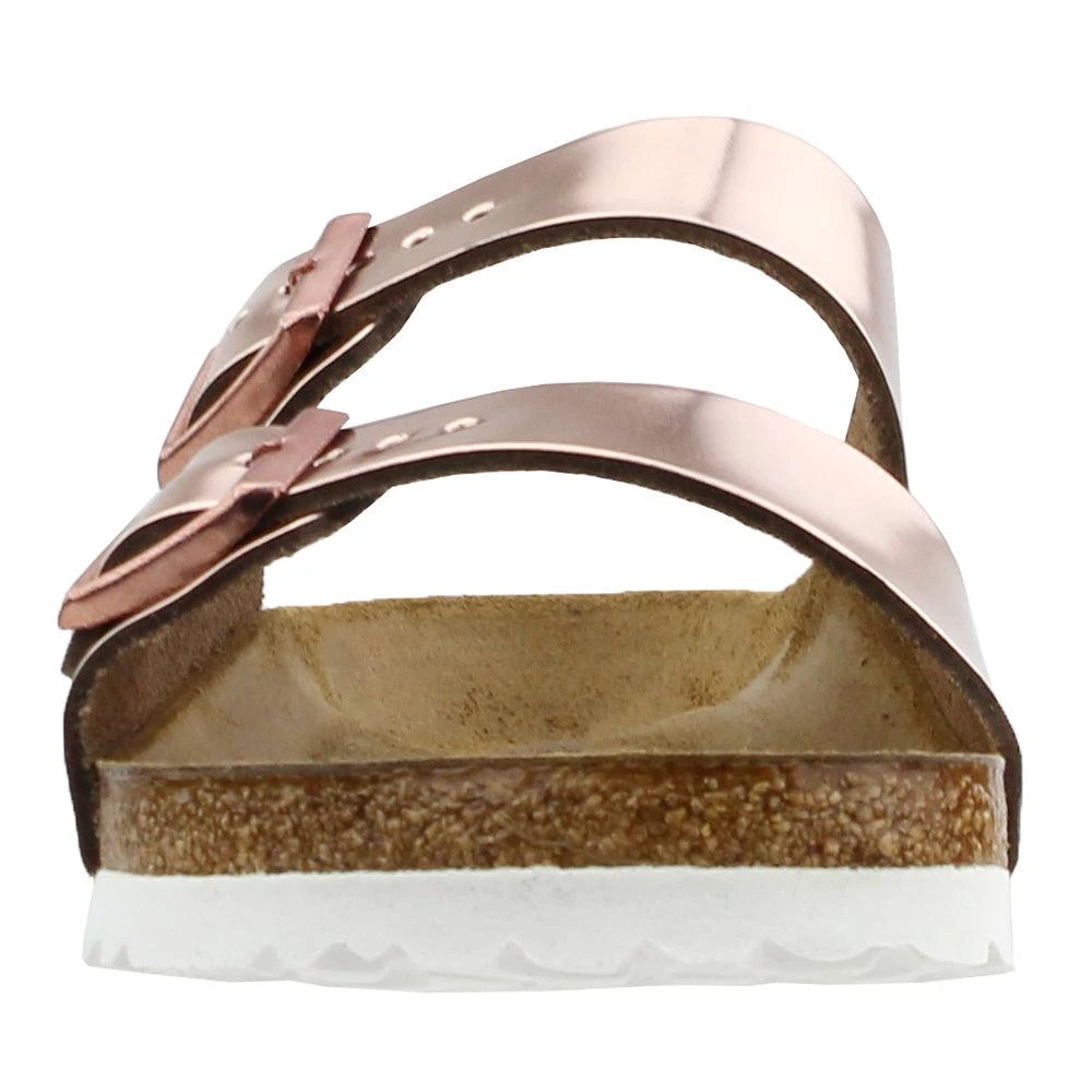 Birkenstock Arizona Soft Metallic Footbed Sandals 5
