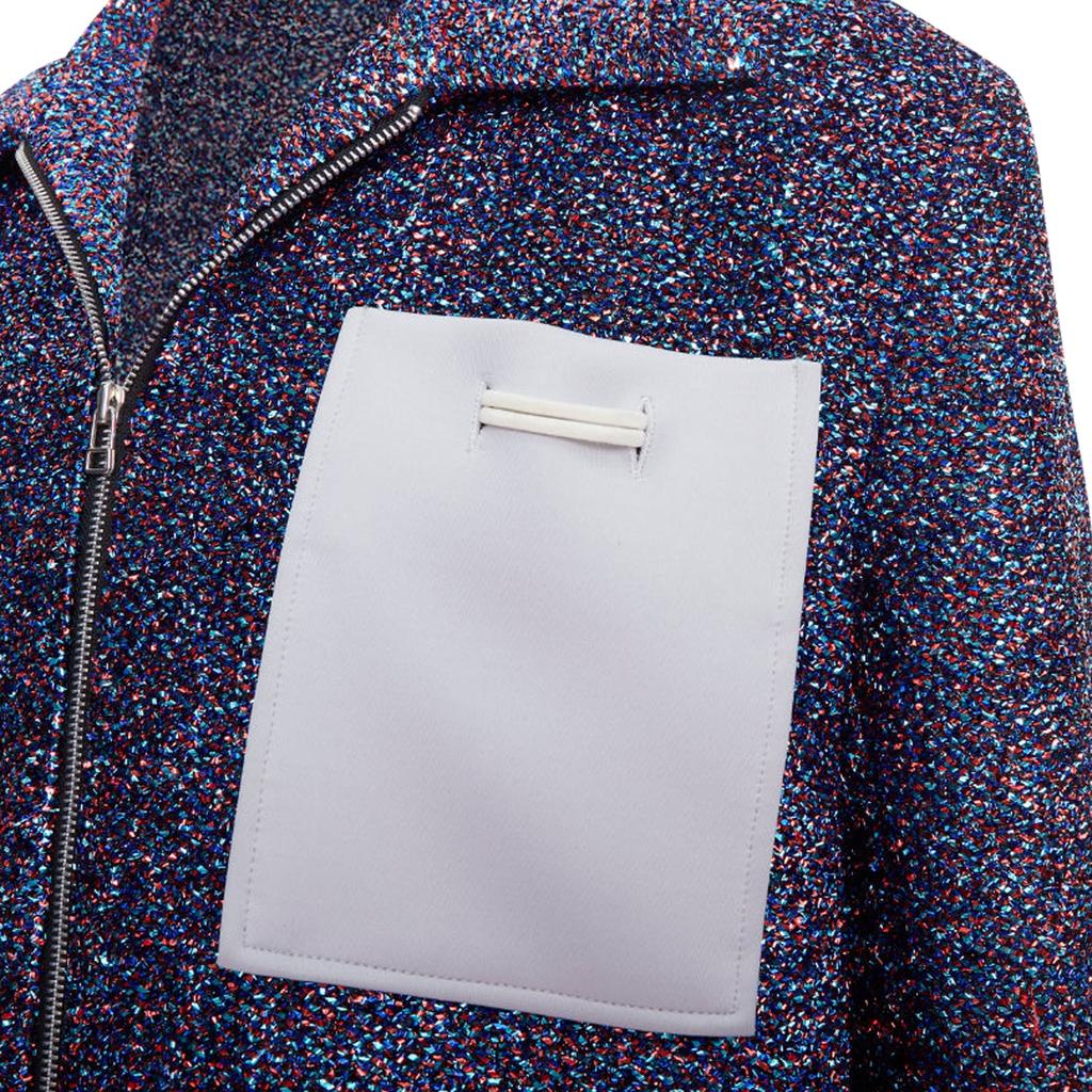 Xander Zhou Signature Lurex Pocket Tinsel Jacket