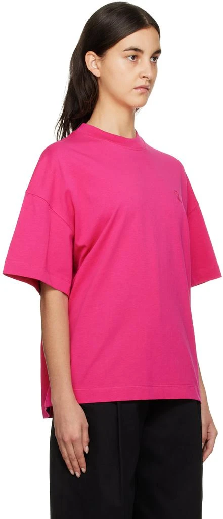 AMI Paris Pink Ami De Cœur T-Shirt 2