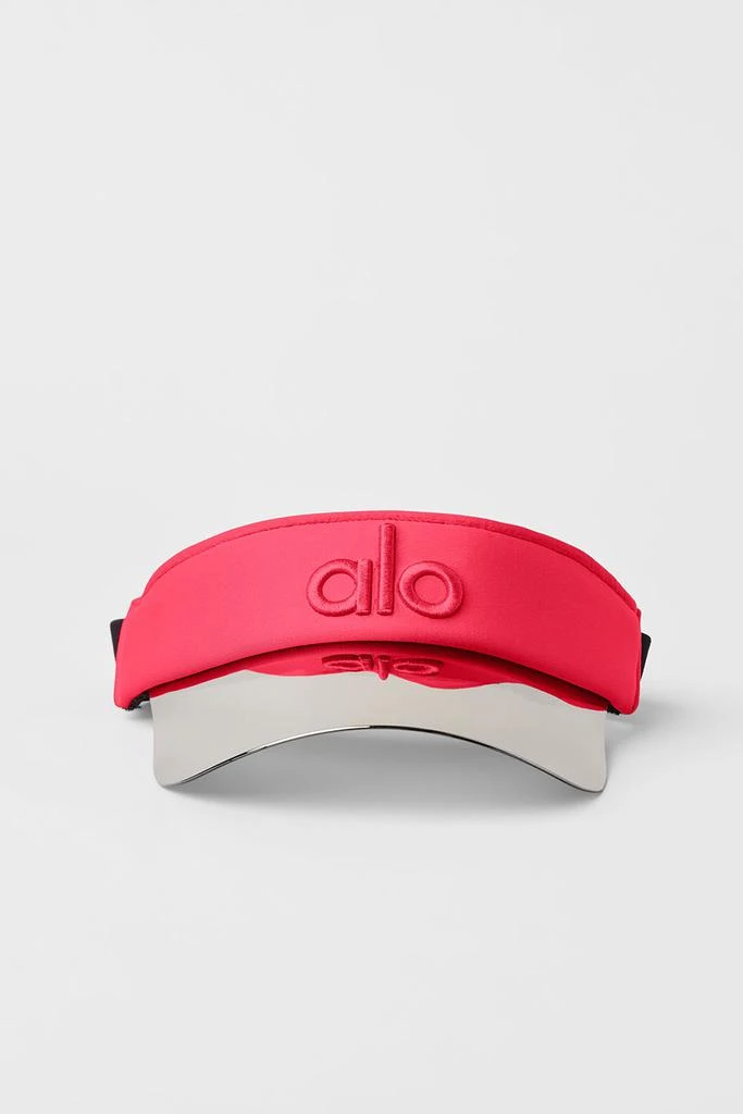 Alo Airlift Solar Visor - Candy Red 1