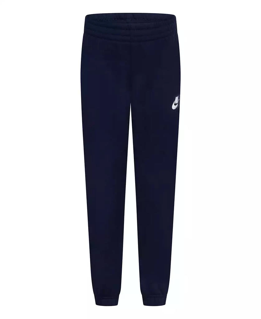 NIKE Little Boys Vest, Logo T-Shirt & Fleece Pants, 3 Piece Set 5