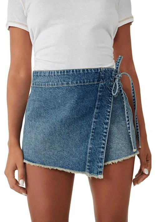 Free People People We The Free Emmy Denim Skort 1