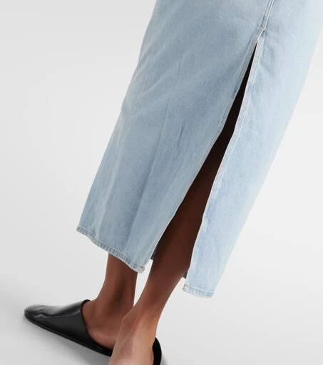 Citizens of Humanity Verona mid-rise denim midi skirt 5