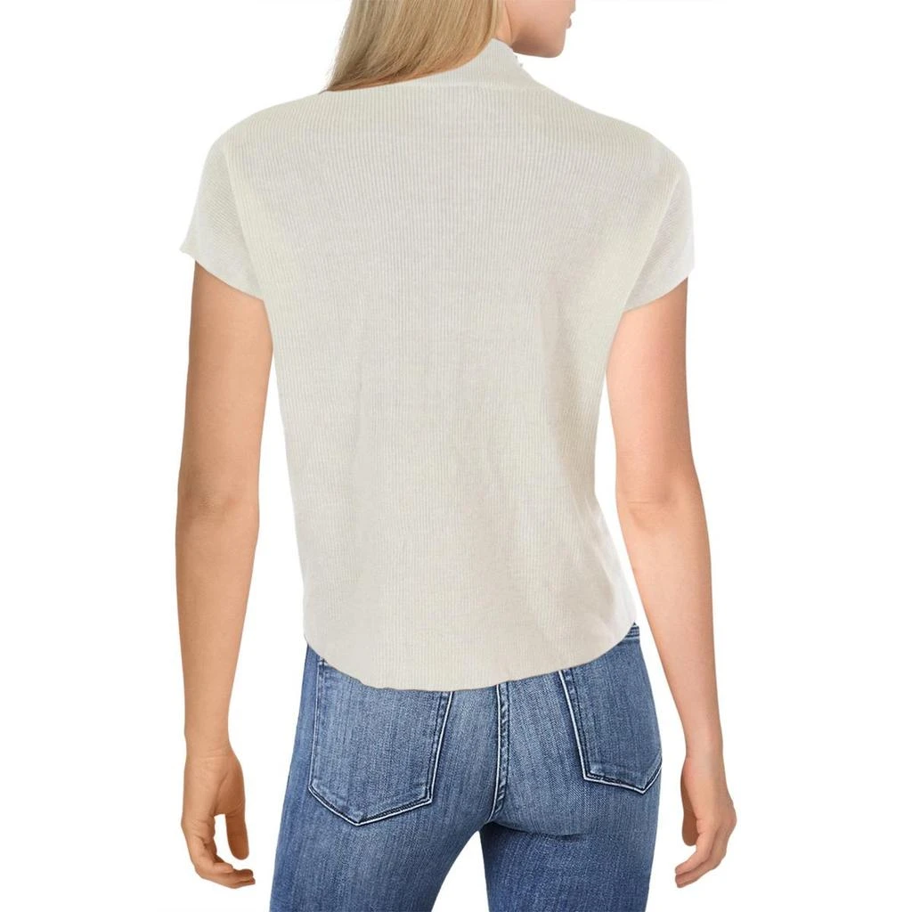 Womens Organic Linen Blend Knit Pullover Top – On Sale Now with Up