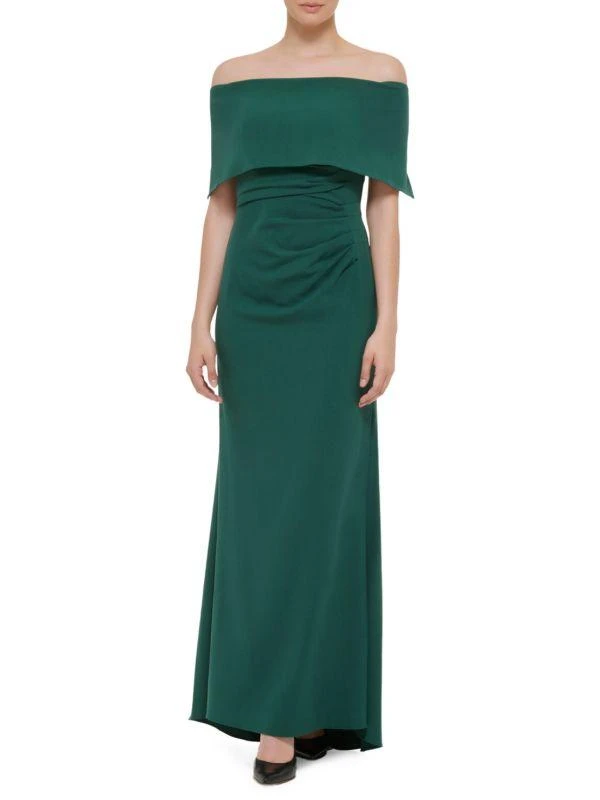 Vince Camuto Off The Shoulder Gown 1