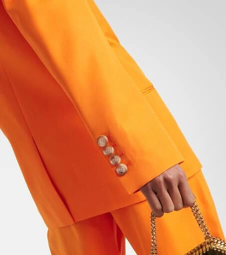 Stella McCartney Single-breasted crêpe blazer 5