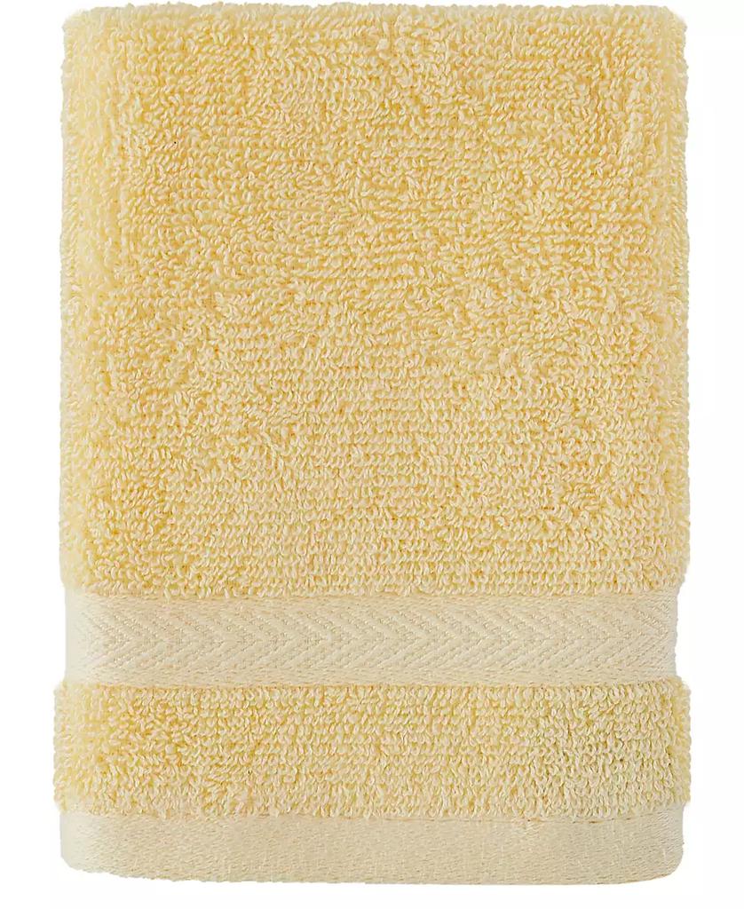 Tommy Hilfiger Modern American Solid Cotton Washcloth, 13" x 13"
