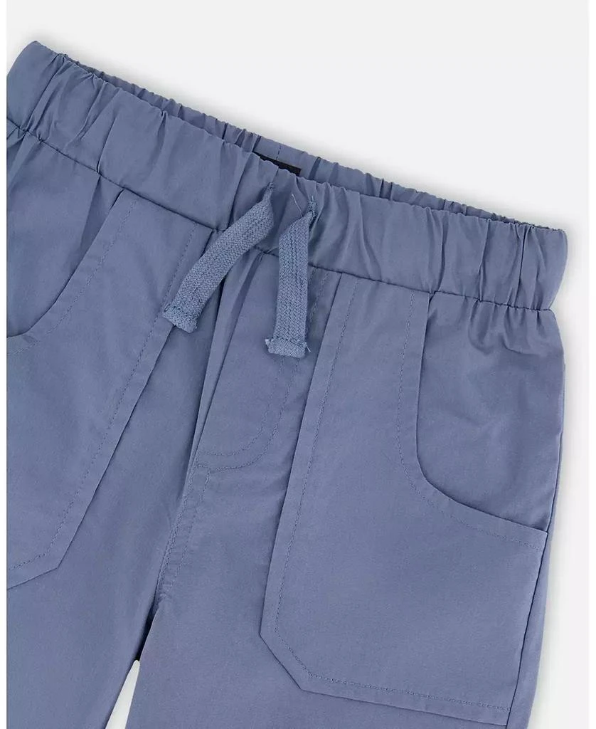 Deux par Deux Toddler Boys Parachute Jogger with Patch Pockets 4