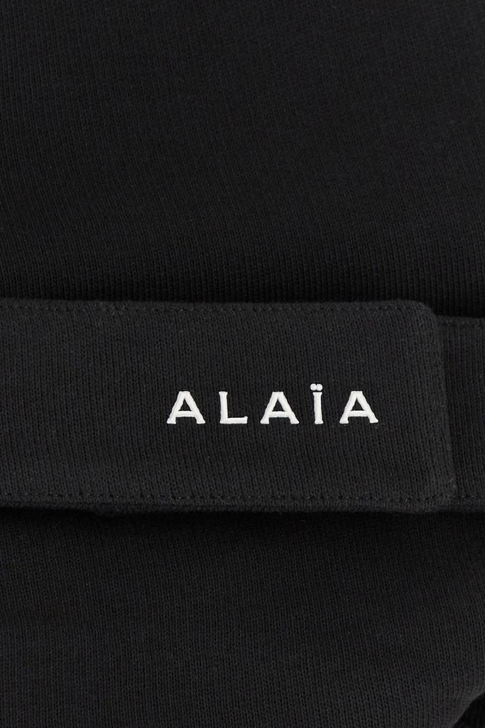 Alaia Black cotton sweatshirt 2