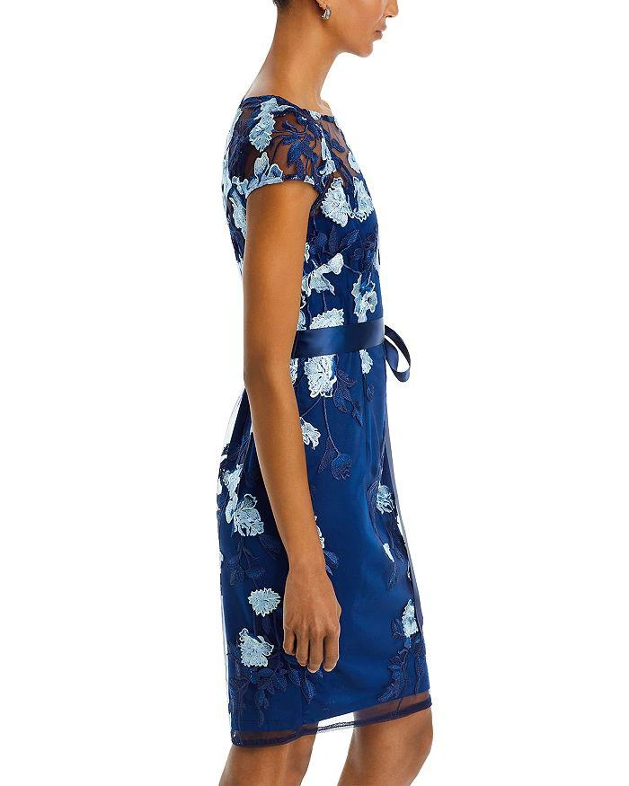 Adrianna Papell Embroidered Sheath Dress 5