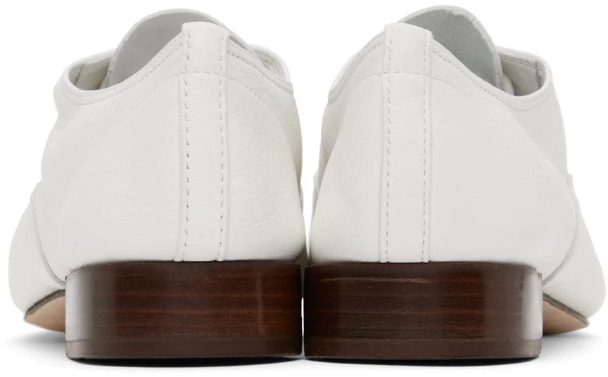 Repetto White Zizi Oxfords 2