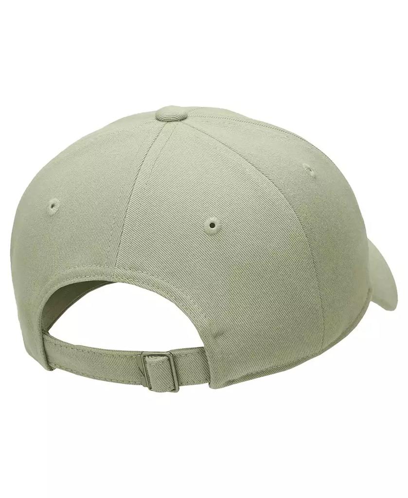 NIKE Men's and Women's Olive Swoosh Club Performance Adjustable Hat
