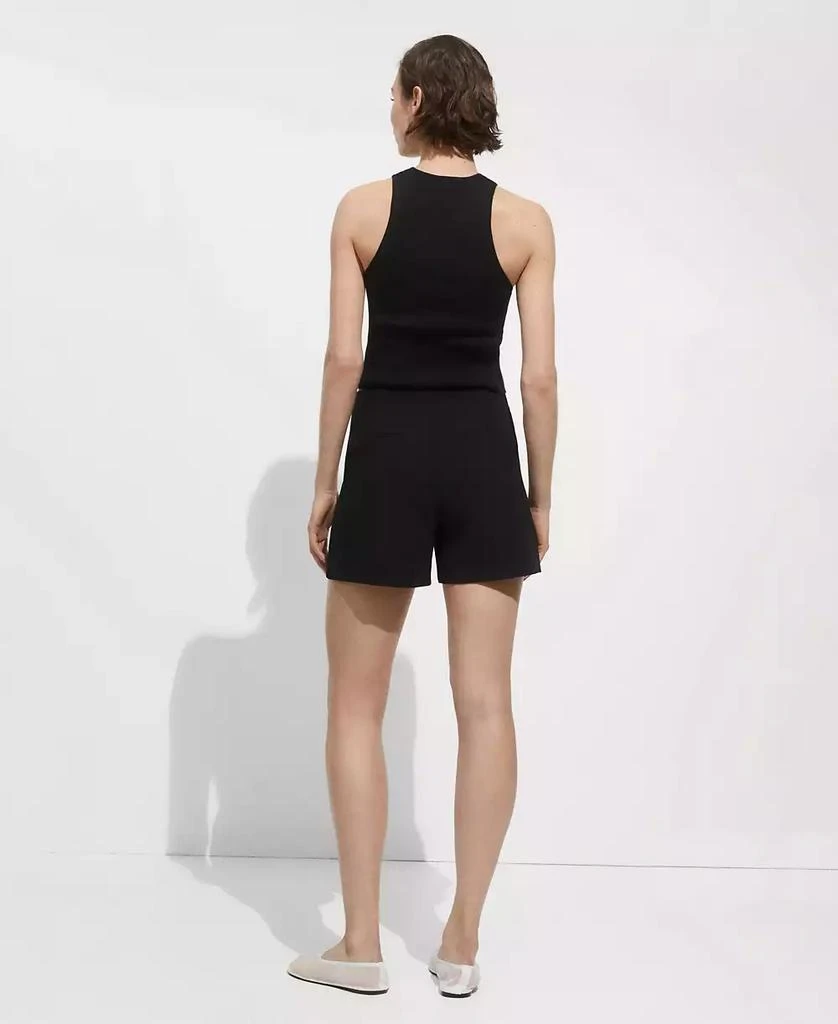 Mango Women's Straight Mid-Rise Shorts 3