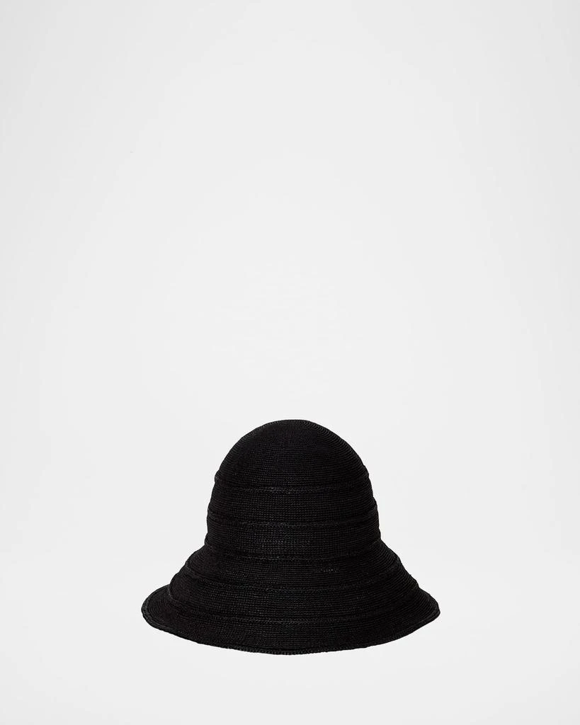 Janessa Leone Zeke Straw Bucket Hat 1