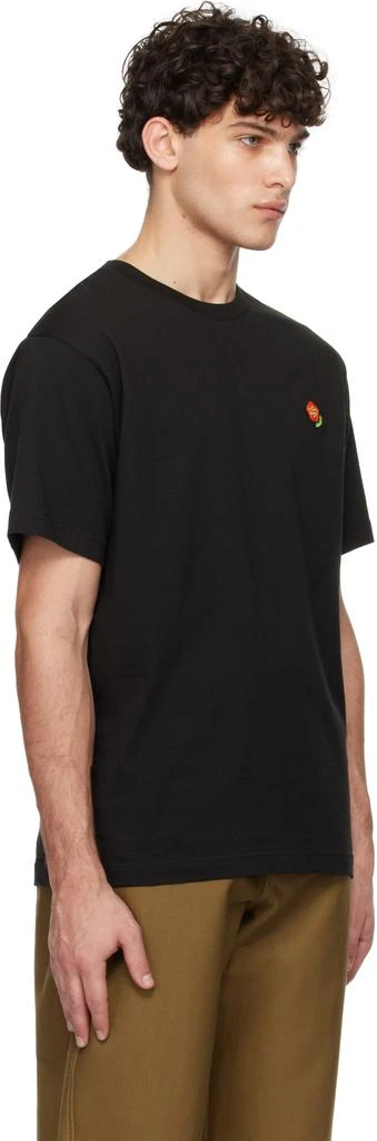 Kenzo Black Kenzo Paris Pop Embroidered T-shirt 2