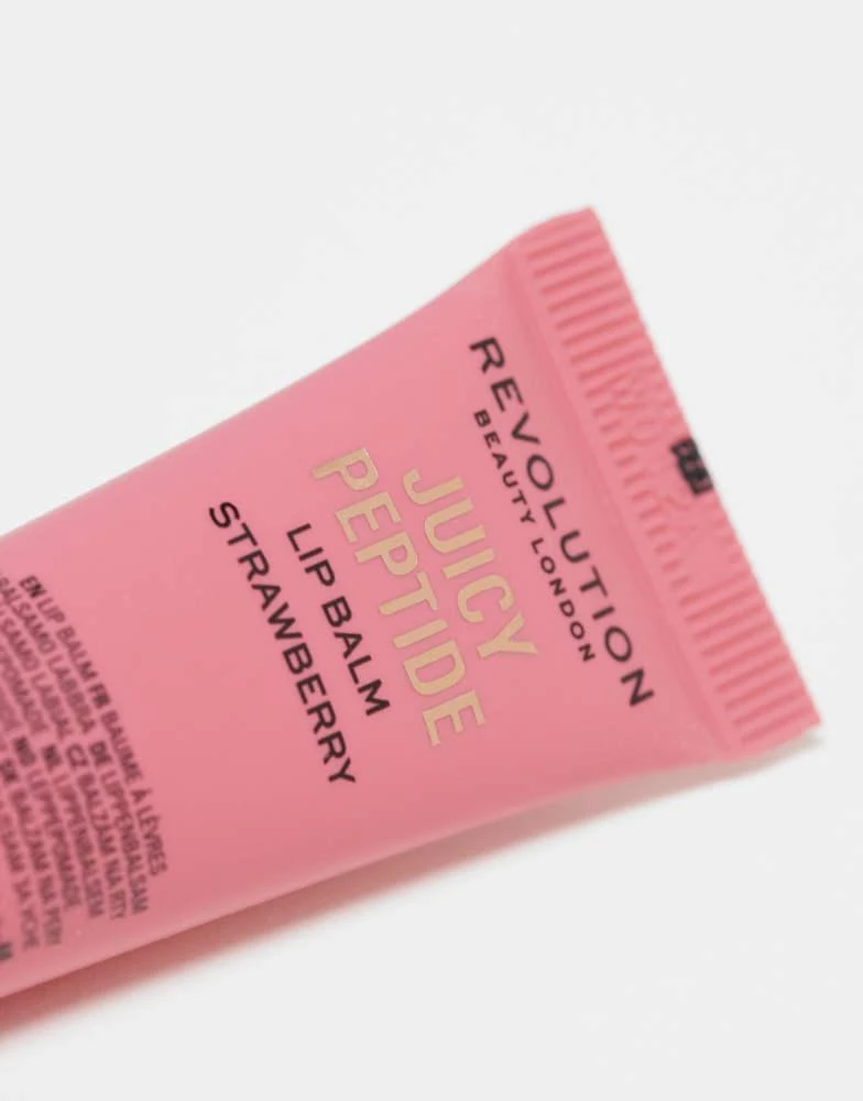 Revolution Revolution Juicy Peptide Lip Balm Pink Strawberry 3