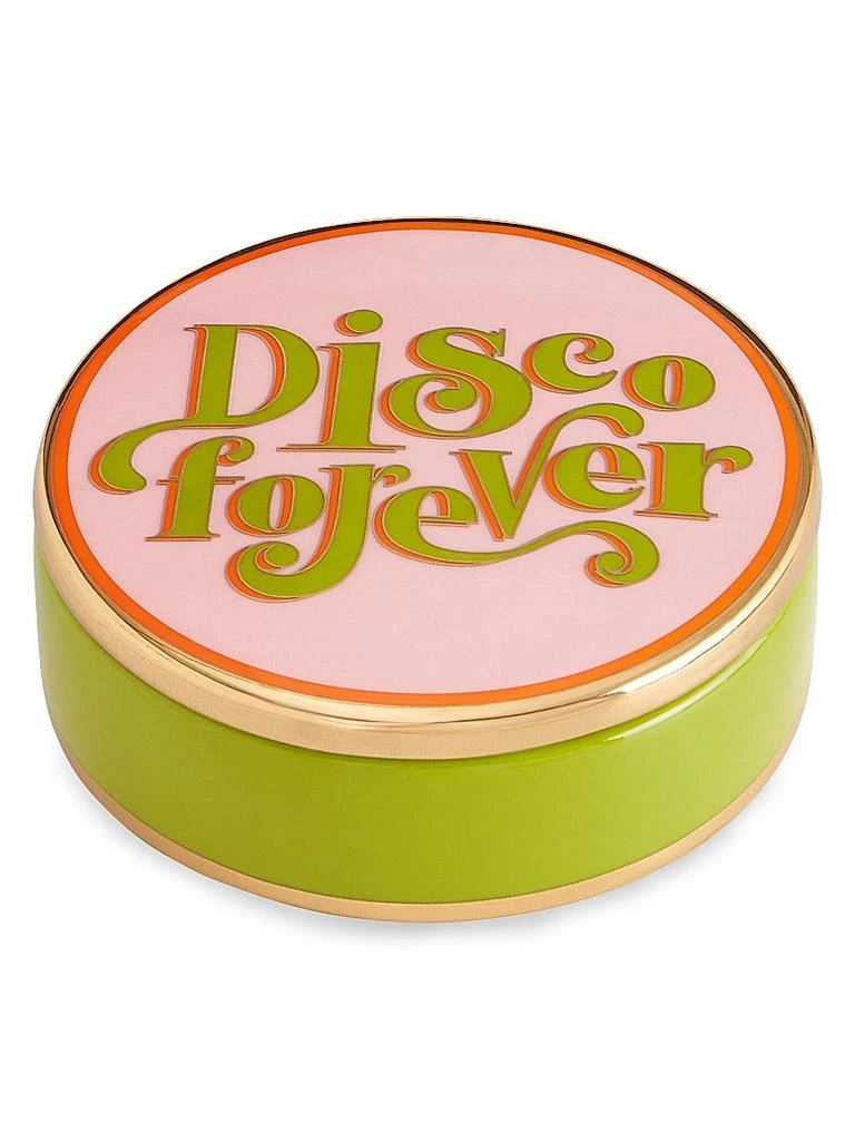 Jonathan Adler Deep Thoughts "Disco Forever" Porcelain Box 1