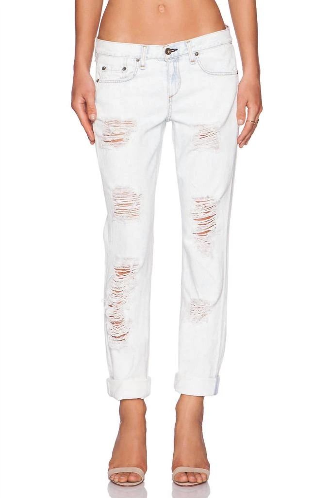 Rag & Bone Women Rebel Boyfriend Jeans 1