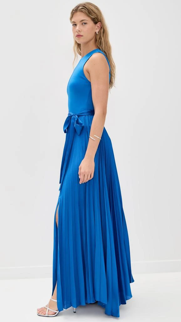 strapless open back dress Chara Maxi Dress - Magenta