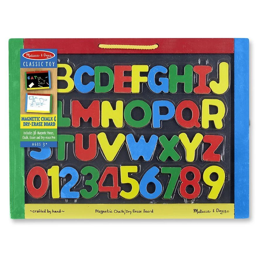 Melissa & Doug Magnetic Chalkboard/Dry-Erase Board 1