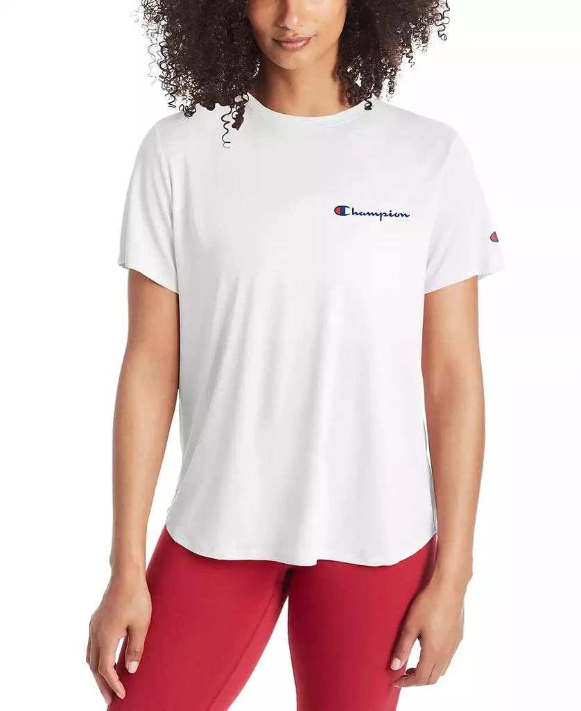 CHAMPION Women's Heavyweight Classic Logo Short Sleeve T-Shirt 1