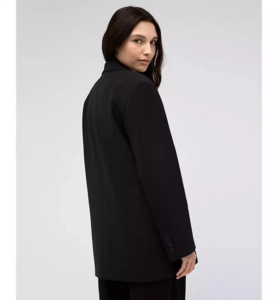 Kenneth Cole Women's Vision Twill Three-Button Boyfriend Jacket 2