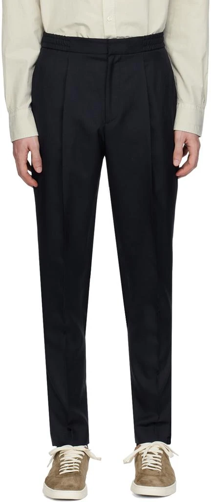 Officine Générale Navy Drew Trousers 1