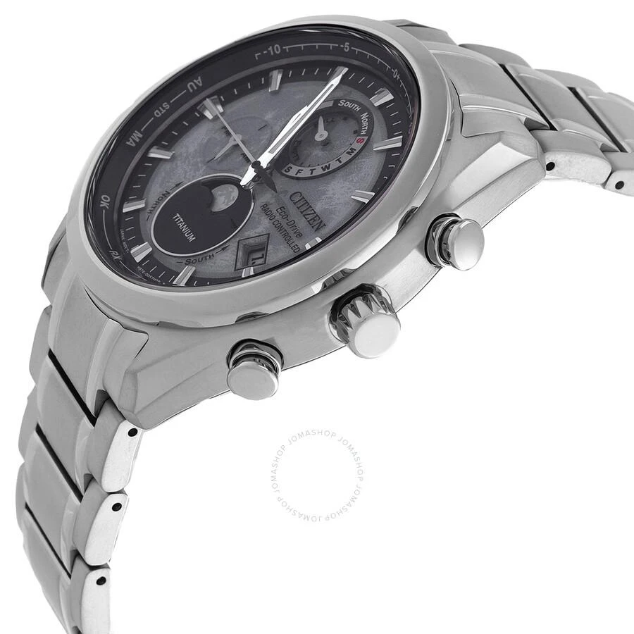 Citizen Tsuki-yomi A-T Perpetual World Time Grey Dial Men's Watch BY1010-57H 2