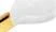 Gabi Rielle Yellow Gold Vermeil White Matchstick Bypass Ring 2