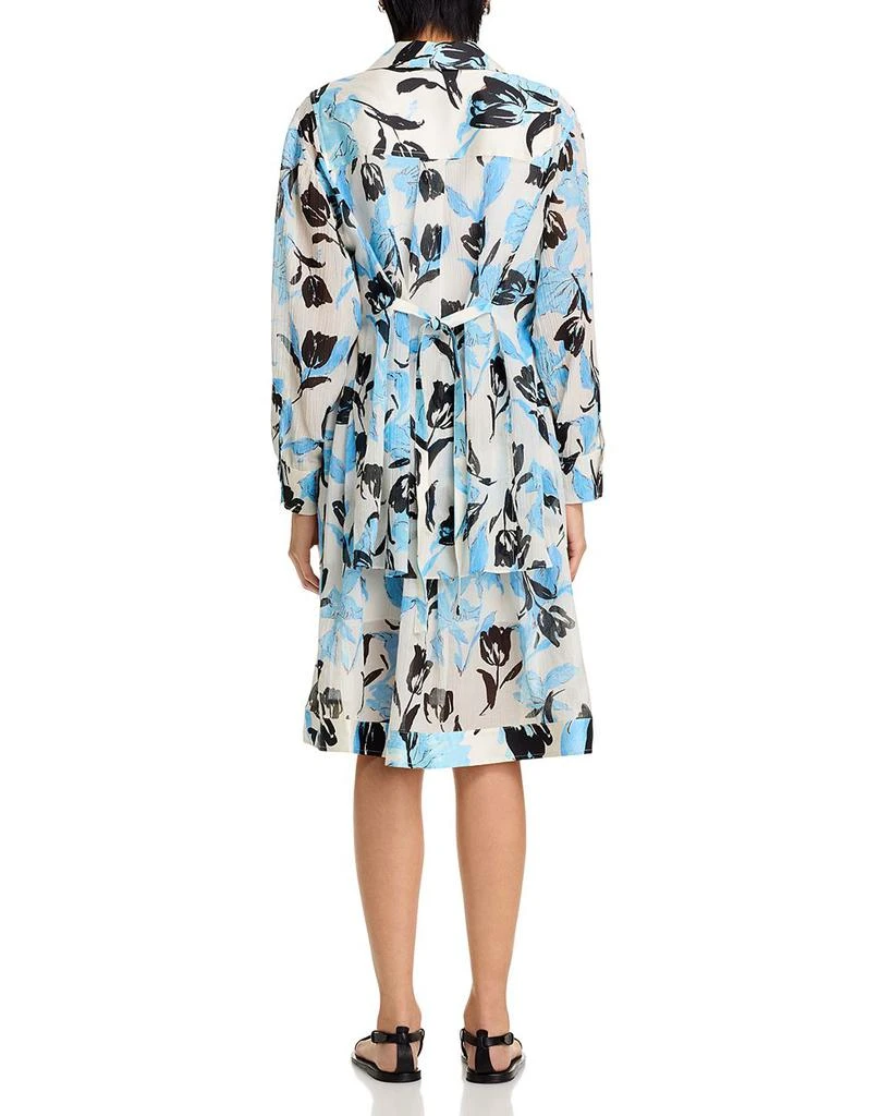 3.1 Phillip Lim Joyful Tulip Long Sleeve Shirt Dress 4